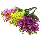 цветы искусственные (ствол-пластик,бутон-ткань) орхидея d-8 - Фото 2