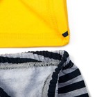 Пижама для мальчика, рост 80 см, цвет жёлтый - Фото 6