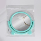 Зеркало настольное, с рамкой для фото, d=18.5 см, (d=13.5 см), МИКС - Фото 5