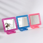 Зеркало настольное - подвесное, с рамкой под фотографию, зеркальная поверхность 11 × 9 см, цвет МИКС - Фото 4