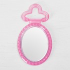 Зеркало складное-подвесное, с рамкой под фотографию, зеркальная поверхность 8 × 11,5 см, МИКС - Фото 2