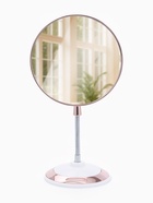 Зеркало настольное, круглое, на гибкой ножке, 16×29.5 см, (d=15.5 см), цвет медный - Фото 2