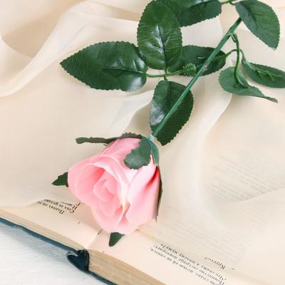 Цветы искусственные "Роза" 65 см d-5 см, микс