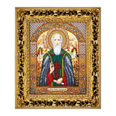 Набор для вышивки бисером «Святой преподобный Сергий Радонежский»
