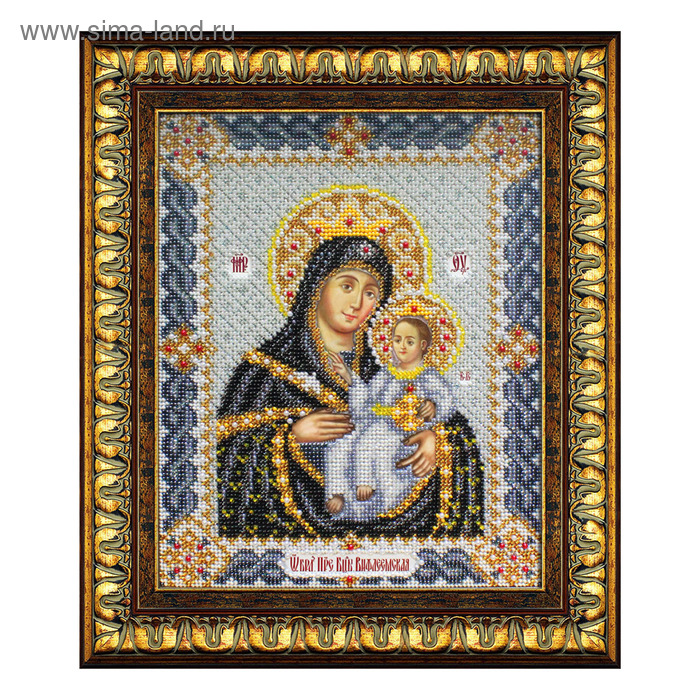 Набор для вышивания бисером Паутинка «Богородица Вифлеемская» - Фото 1