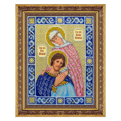 Набор для вышивания бисером Паутинка «Святой князь Пётр и Феврония Муромские»