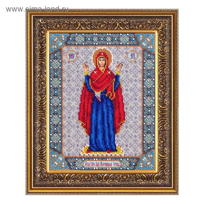 Набор для вышивки бисером «Богородица Нерушимая стена» - Фото 1