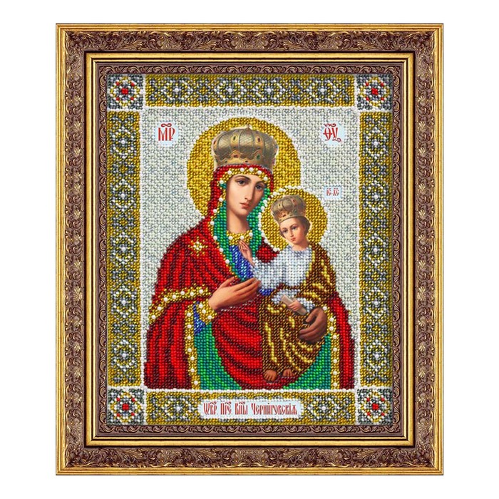 Набор для вышивки бисером «Пресвятая Богородица. Черниговская»