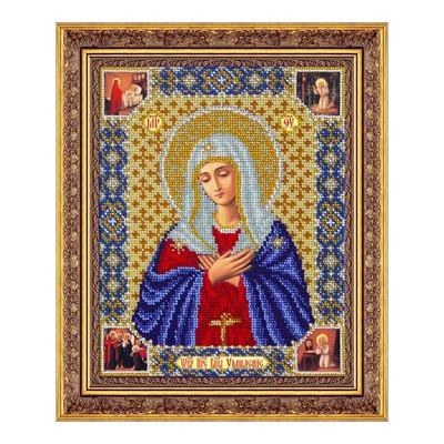 Набор для вышивания бисером Паутинка «Пресвятая Богородица. Умеление»