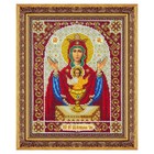 Набор для вышивки бисером «Пресвятая Богородица. Неупиваемая чаша» - фото 297991570