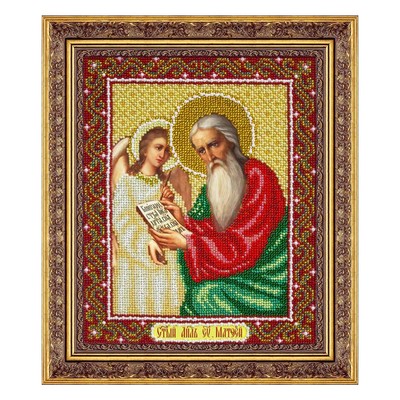 Набор для вышивания бисером Паутинка «Святой апостол и евангелист Матфей»