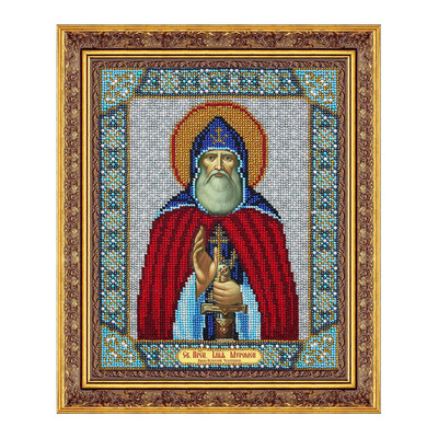 Набор для вышивки бисером «Святой Илья Муромец»