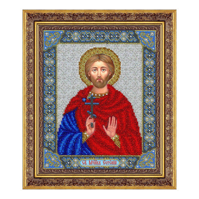 Набор для вышивки бисером «Святой мученик Евгений»