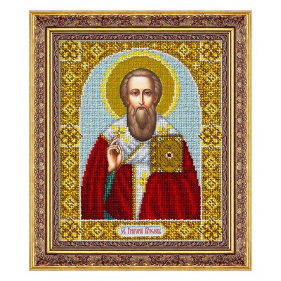 Набор для вышивания бисером Паутинка «Святой Григорий Богослов»