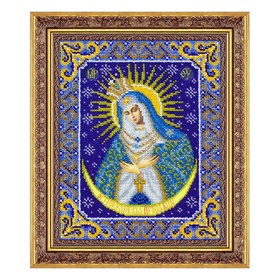 Набор для вышивания бисером Паутинка «Пресвятая Богородица. Остробрамская»