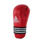 Перчатки для кикбоксинга WAKO Kickboxing Semi Contact Gloves размер XS, цвет красный - Фото 2