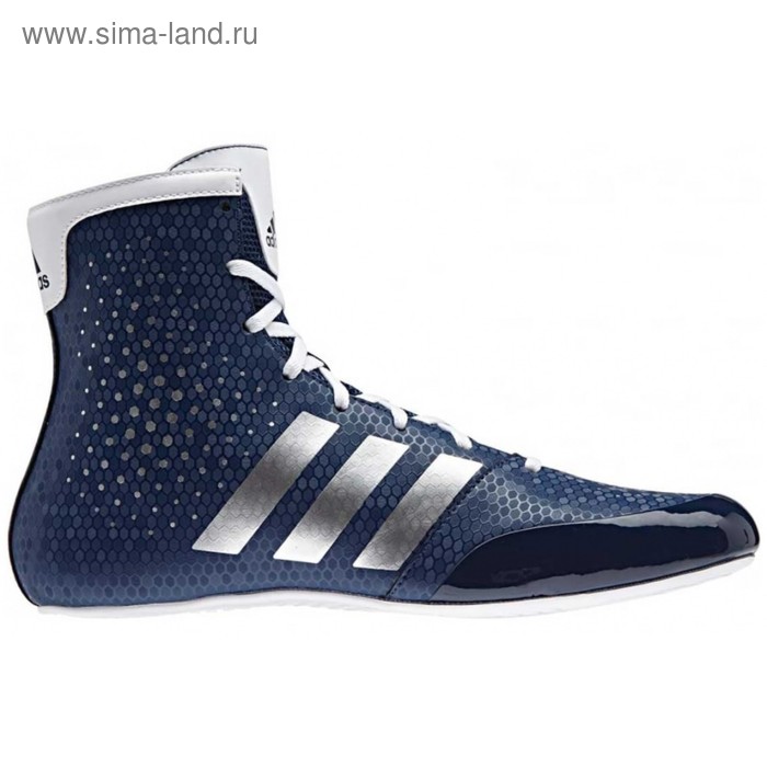 Боксерки ADIDAS KO Legend 16.2, размер 44.5 RU [11 UK], цвет сине-белый - Фото 1