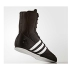 Боксерки adidas Box Hog 2 цвет черно-белые, размер 38.5 RU (6.5 UK) - Фото 2