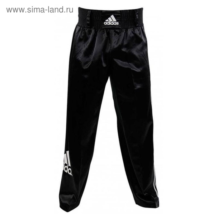 Брюки для кикбоксинга Kick Boxing Pants, размер 150 см (XS), цвет черный - Фото 1