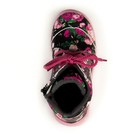 Ботинки дошкольные арт. 70412 (чёрный/розовый) (р.28) - Фото 4