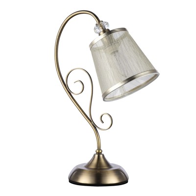 Настольная лампа Driana 1x40W E14, античная бронза 29,7x15x42,6 см
