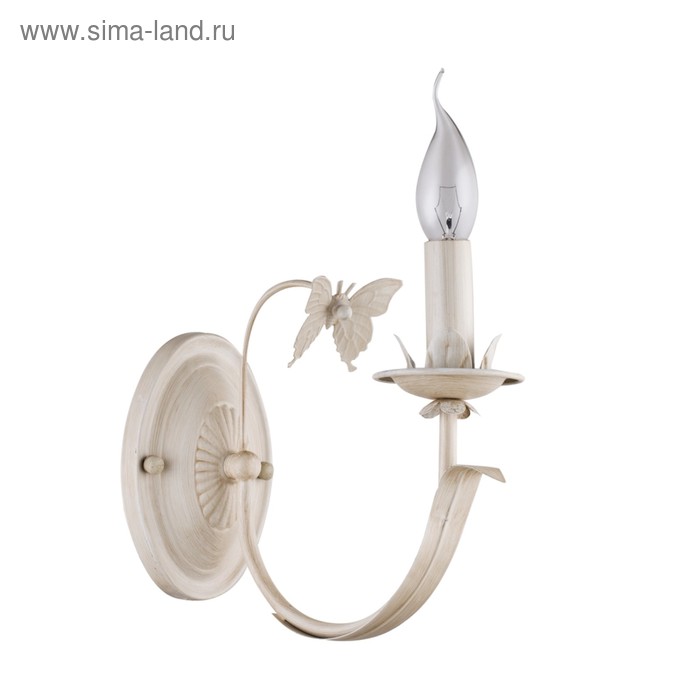 Бра Farfalla 1x60W E14 античный коричневый 25,5x10,5x31,6см - Фото 1