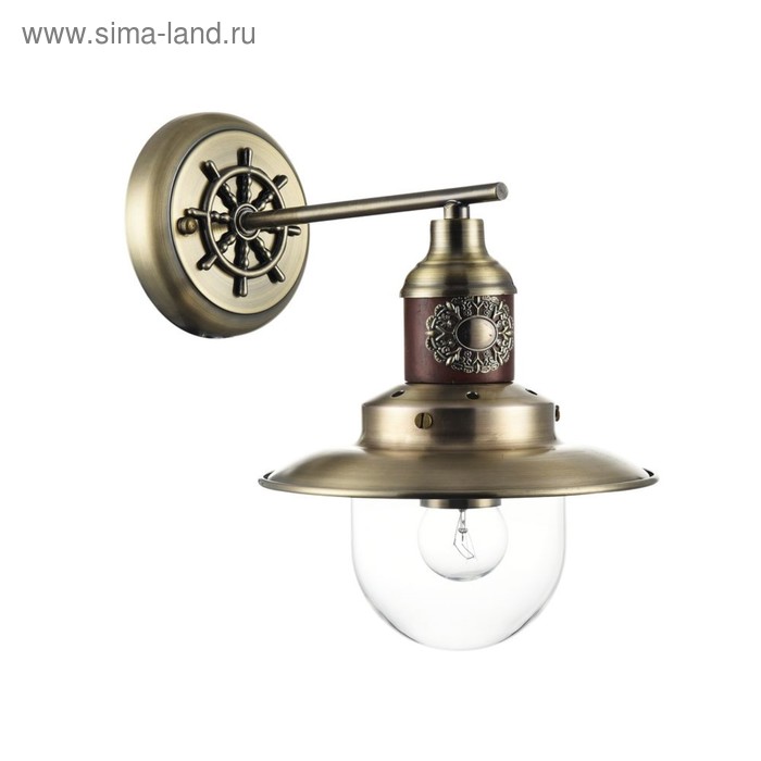 Бра Marino 1x60W E27 бронза 27x19x29см - Фото 1