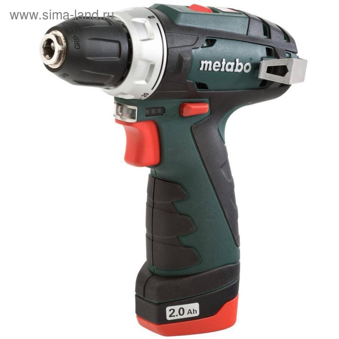 Шуруповерт аккум. Metabo Power Maxx BS, 10.8 В, 1х2Ач, LiIon, 1400 об/мин, 34Нм, БЗП 10 мм - Фото 1