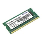 Память DDR3 4Gb 1600MHz Patriot PSD34G160081S RTL PC3-12800 CL11 SO-DIMM 204-pin - фото 51294405