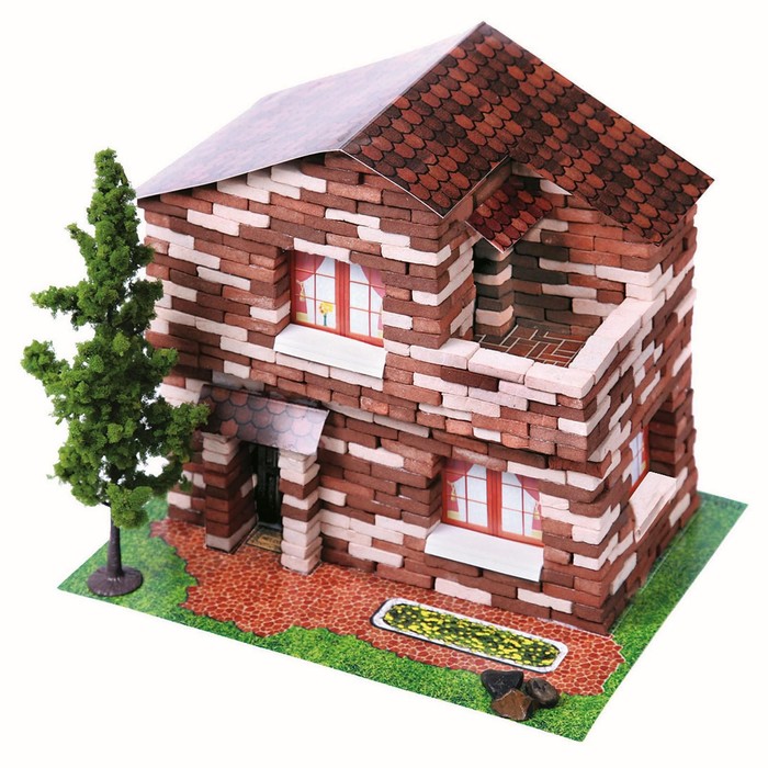 Конструктор из кирпичиков «Дачный дом», 650 деталей - Фото 1