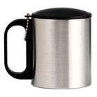 Термокружка, 180 мл, «Мастер К», сохраняет тепло 2 ч, 8.5×6.8 см, хром - Фото 2
