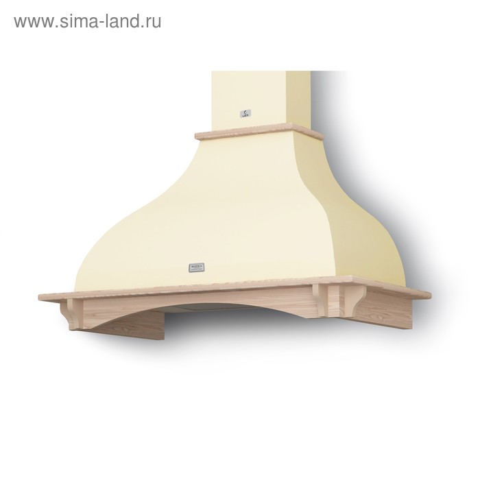 Вытяжка Lex Parma 600 Ivory 3 скорости бежевый неокрашенный багет 3059000₽