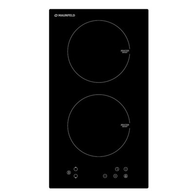 Варочная поверхность Maunfeld EVI.292-BK, индукционная, 2 конфорки, сенсор, чёрная