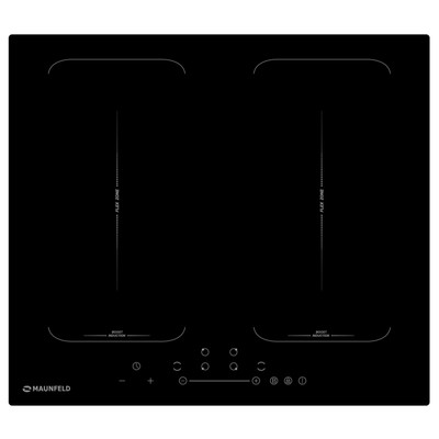 Варочная поверхность Maunfeld EVI.594-FL2-BK, индукционная, 4 конфорки, сенсор, чёрная