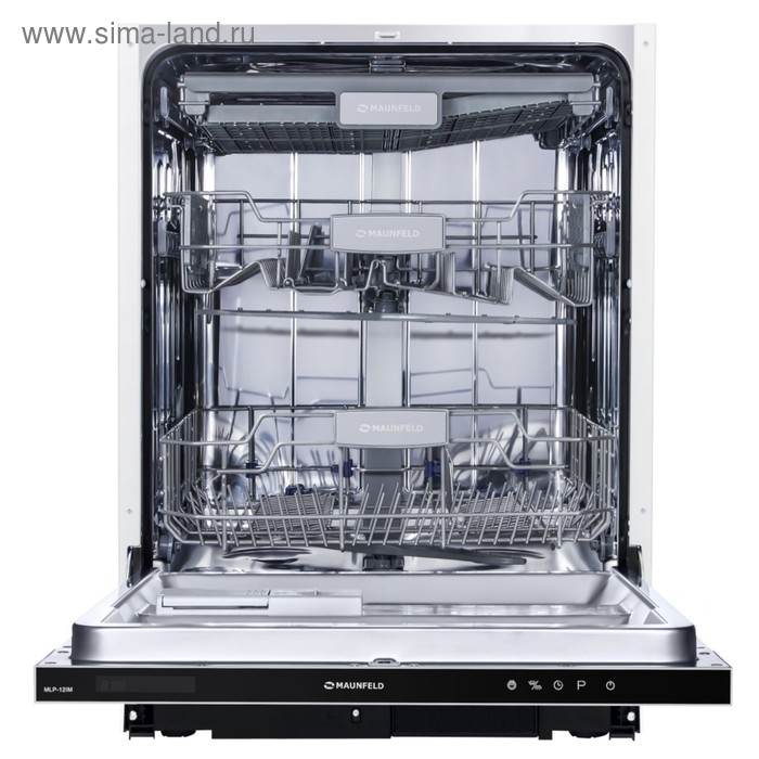 Посудомоечная машина Maunfeld МLP-12 IM, класс A++, 14 комплектов, «луч на полу», 9 режимов