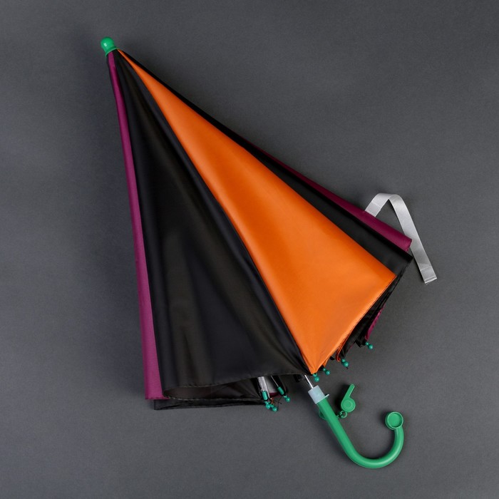 Зонт детский «Радуга нежная» со свистком, полуавтоматический, r=45 см, цвет МИКС - фото 1905312078