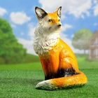 Садовая фигура из гипса «Лиса», 34.5×18×23 см - Фото 4