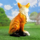 Садовая фигура из гипса «Лиса», 34.5×18×23 см - Фото 6