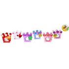 Карандашница "Цветочная корона" с прищепкой и зеркалом, цвета МИКС - Фото 1