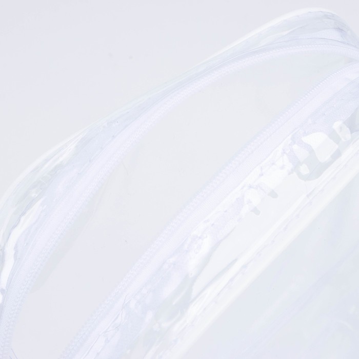 Косметичка на молнии, цвет белый 2975085