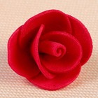 Набор цветов для  декора "Роза", из фоамирана, D=2 см, 10 шт, красный - Фото 2