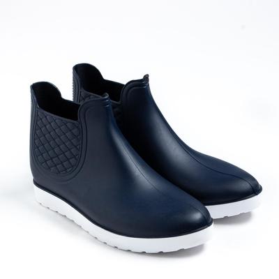 Сапоги женские, цвет тёмно-синий, размер 41