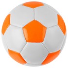 Мяч футбольный ONLYTOP, PVC, машинная сшивка, 32 панели, р. 2, цвет МИКС - фото 8986430