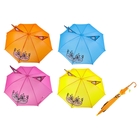 Зонт детский "Киска", полуавтоматический, со свистком, с ушками, r=38,5см, цвет МИКС - Фото 1