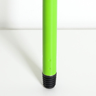 Черенок для швабры 120 см, d=2,5 см, цвет зелёный - Фото 2