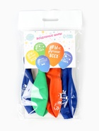 Воздушные шары латексные 12" «Комплименты мужчине», 5 шт. - Фото 9