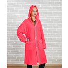 Дождевик со светоотражающими элементами, р-р XXL, рост 170 см, цвет оранжевый - Фото 1