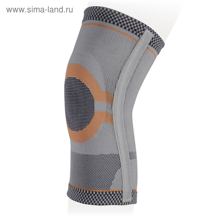 Бандаж эластичный на коленный сустав Ttoman KS-E03, цвет серый, размер XL - Фото 1