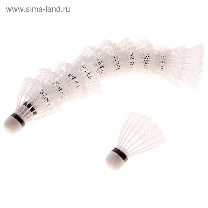 Набор воланчиков пластик с пенопластовым основание - Фото 1