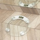 Весы напольные Luazon LVE-001, электронные, до 180 кг, 1хCR2032, стекло, белые - Фото 1